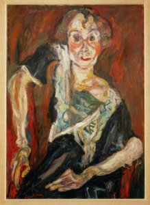 A velha atriz de Chaim Soutine