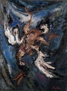 Pato sobre fundo azul de Chaim Soutine