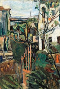 Casa perto de Paris Casa perto de Paris, 1918 de Chaim Soutine