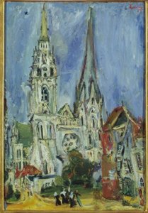 A Catedral de Chartres de Chaim Soutine