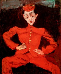 Pintura do Noivo por Chaim Soutine (1894-1944) de Chaim Soutine