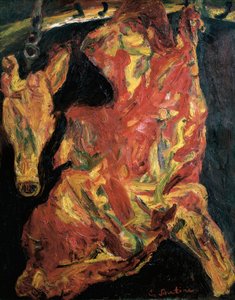 Lado da Cabeça de Bovino e Bezerro de Chaim Soutine