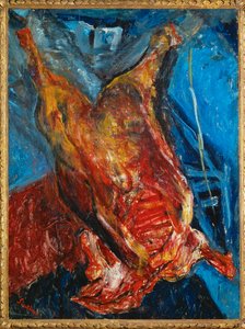 Boi abatido, c.1925 (óleo sobre tela) de Chaim Soutine