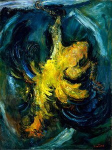 O frango, c.1926 de Chaim Soutine