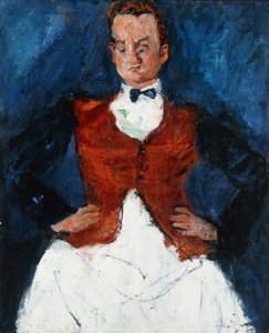 O Maitre D; O hotel Maitre d ", c.1927 de Chaim Soutine