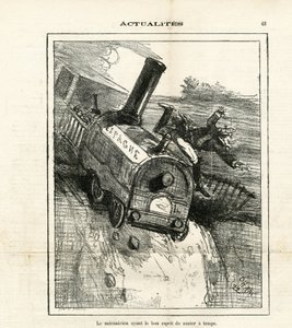 Ilustração de Cham (1819-1879) em O Charivari de Amédée de Noé