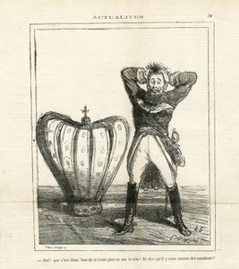 Ilustração de Cham (1819-1879) em O Charivari de Amédée de Noé