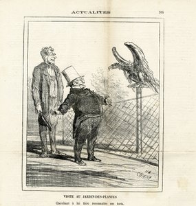 Ilustração de Cham (1819-1879) em O Charivari de Amédée de Noé