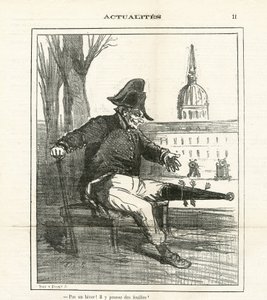 Ilustração de Cham (1819-1879) em O Charivari de Amédée de Noé