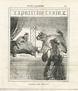 Ilustração de Cham (1819-1879) em O Charivari de Amédée de Noé