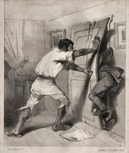 Um credor às pressas, 1840.