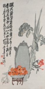 Composição em comemoração do Festival do Barco do Dragão, 1924 de Changshuo Wu