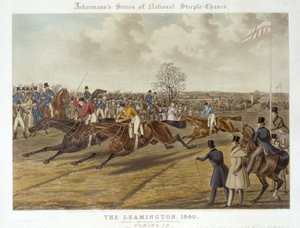 O Leamington, 20 de Outubro de 1840: Entrando (cor litho)