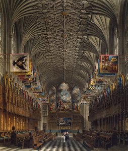 Coro da Capela de São Jorge no Castelo de Windsor