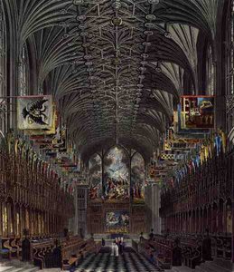 O Coro, Capela de São Jorge, Castelo de Windsor, de 