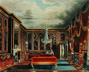 The Japan Room at Frogmore, gravado por R. Reeve, de 