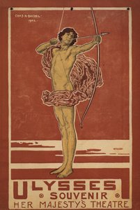 Capa de Souvenir de Ulisses de Stephen Phillips de Charles A. Buchel