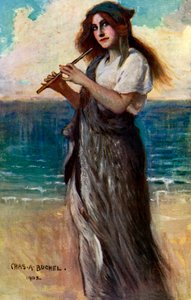 Nancy Price 1880-1970, atriz inglesa, como Pallas Athene em Ulisses, 1902.