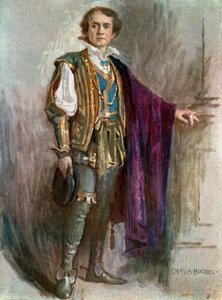 Décima segunda noite: Orsino, Sr. Robert Taber (cor litho)