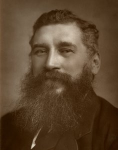 Joseph Knight, escritor e crítico de teatro britânico, 1884 de Charles A. Long