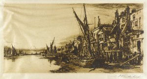 O Tamisa em Limehouse de Charles A. Vanderhoof
