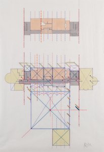Sistema proporcional para uma casa de Charles Adams Platt