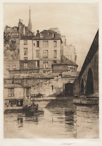 Quai des Orfèvres, Paris, 1886.