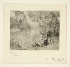 Pintura Corot: Depois de Foubert