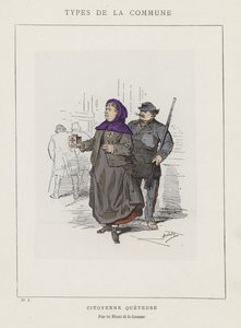 Cidadão Queteuse, pelas desgraças da Comuna de Charles Albert d Arnoux Bertall