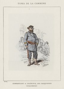 Comandante e Ingenieur das Barricadas, Cidadão Gaillard Pere de Charles Albert d Arnoux Bertall