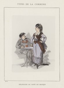 Deleguee du Cafe de Madrid de Charles Albert d Arnoux Bertall