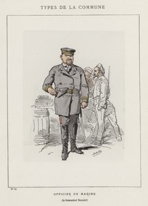 Oficial da Marinha, Comandante Durassier de Charles Albert d Arnoux Bertall