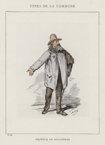 Orador do bulevar de Charles Albert d Arnoux Bertall