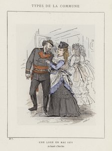 Uma Loja em Maio de 1871, In Duck Has Three Beaks de Charles Albert d Arnoux Bertall