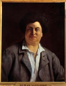 Retrato do escritor Alexandre Dumas pere
