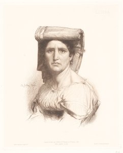 Retrato de uma mulher italiana
Louisa (título sobre o objecto)
Retratos de mulheres italianas (título da série)