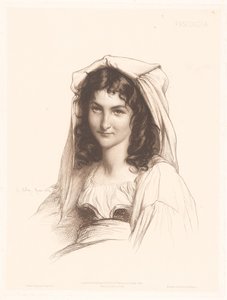 Retrato de uma mulher italiana
Pascuccia (título sobre o objecto)
Retratos de mulheres italianas (título da série)