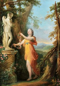 Charles André van Loo Sacrifício para amar de Charles-André van Loo