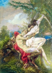 Júpiter e Antiope, da Histoire Universelle de Charles Antoine (attr. to) Coypel