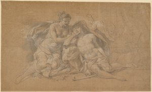 Diana e Endymion de Charles Antoine Coypel