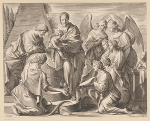 Educação de Cristo de Charles Audran