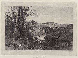 Casas inglesas, abadia de Wycombe de Charles Auguste Loye