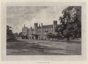 Casas inglesas, abadia de Wycombe de Charles Auguste Loye