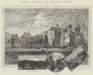 Castelo de Hawarden de Charles Auguste Loye