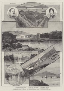 Lady Burdett-Coutts na Irlanda, a Industrial Fishery School em Baltimore, County Cork