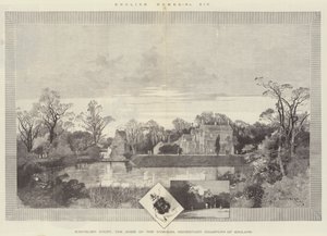Scrivelsby Court, o Lar dos Dymokes, Campeões Hereditários da Inglaterra de Charles Auguste Loye