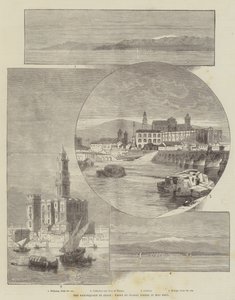 O terremoto na Espanha, vistas de lugares onde foi sentido de Charles Auguste Loye
