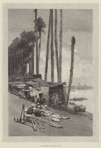 O porto de Boulak, Cairo