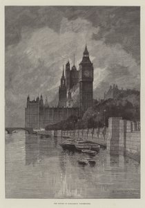 As casas do Parlamento, Westminster