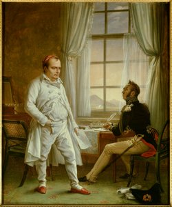 Napoleão I ditando os seus memoriais ao General Gourgaud (Pintura